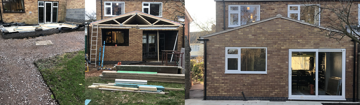 House extension builder